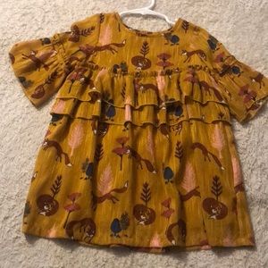 Genuine kids by Oshkosh 3t fox dress